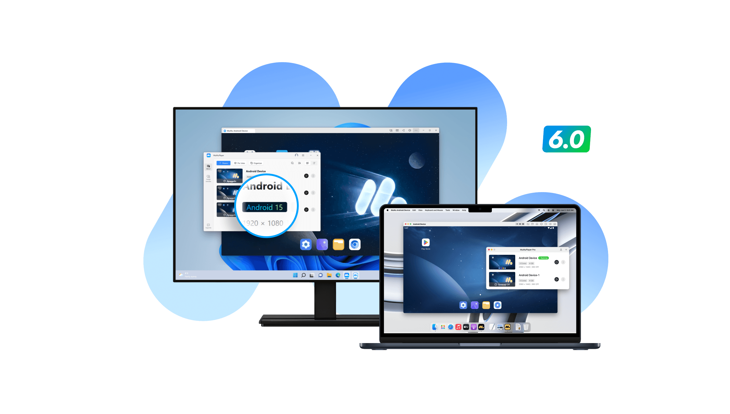 Run Android games and apps on PC or Mac